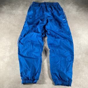 Vintage Y2K Athletic Works Blue Track Pants Medium Waist 32